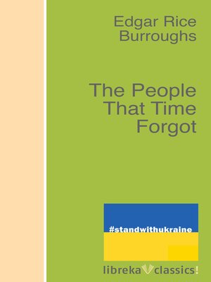 cover image of The People That Time Forgot
